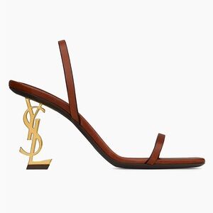 Saint Laurent YSL Opyum 85 Slingback Sandals